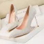 Charmant Gold Glanz Pailletten Brautschuhe 2022 10 cm Stilettos Spitzschuh Hochzeit Pumps Hochhackige