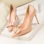 Schöne Schwarz Ball Schleife Pumps Hochhackige 2022 10 cm Stilettos Spitzschuh Pumps