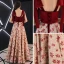 Moderne / Mode Bordeaux Robe De Soirée 2019 Princesse épaules Sans Manches Brodé Fleur Longue Volants Dos Nu Robe De Ceremonie