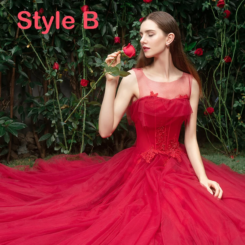 green emerald velvet dress Elegant V-Neck Chiffon Red Evening Dress for Women Bridesmaid Gown Prom  Cocktail Wedding Party Dresses Burgundy S at Amazon Women's Clothing store