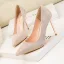 Charmant Gold Glanz Pailletten Brautschuhe 2022 10 cm Stilettos Spitzschuh Hochzeit Pumps Hochhackige