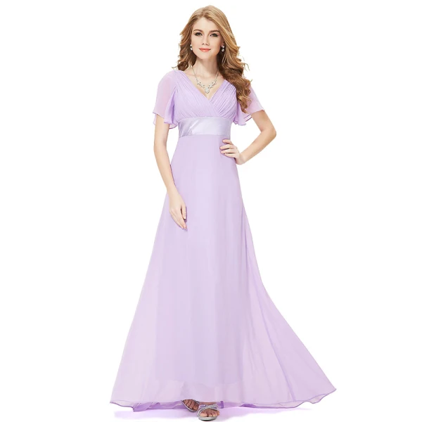 modest dresses bridesmaid Cheap Short Sleeves Beach Summer Modest Bridesmaid Dresses WG797 –  SposaBridal