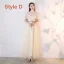 Chic / Beautiful Champagne See-through Bridesmaid Dresses 2019 A-Line / Princess Appliques Lace Sash Ankle Length Ruffle Backless Wedding Party Dresses