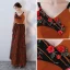 Modern / Fashion Orange Evening Dresses  2018 A-Line / Princess Spaghetti Straps Sleeveless Appliques Flower Metal Sash Floor-Length / Long Ruffle Backless Formal Dresses