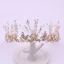 Chic / Belle Doré Tiare 2019 Métal Perle Cristal Faux Diamant Étoile Accessoire Cheveux Accessoire Cheveux Mariage Accessorize