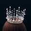 Luksus Sølv Tiara 2019 Metall Perle Rhinestone Hodepynt Har Tilbehor Tilbehør