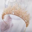 Luxe Doré Tiare 2019 Métal Cristal Perlage Accessoire Cheveux Mariage