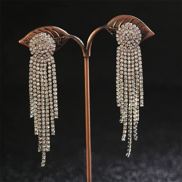 Luxe Argenté Tiare Boucles D'Oreilles Accessorize 2019 Métal Faux Diamant Accessoire Cheveux Mariage