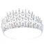 Luksus Sølv Rhinestone Tiara 2019 Metall Har Tilbehor