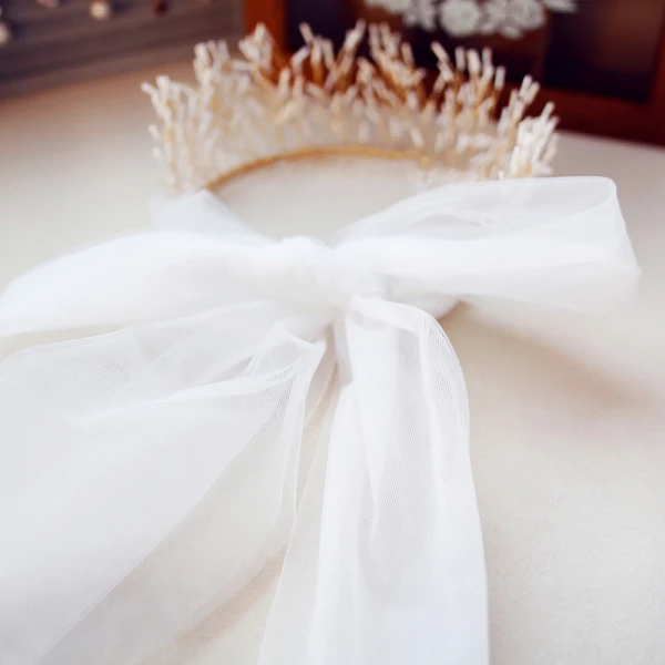 Fine Gull Tiara 2019 Metall Beading Har Tilbehor