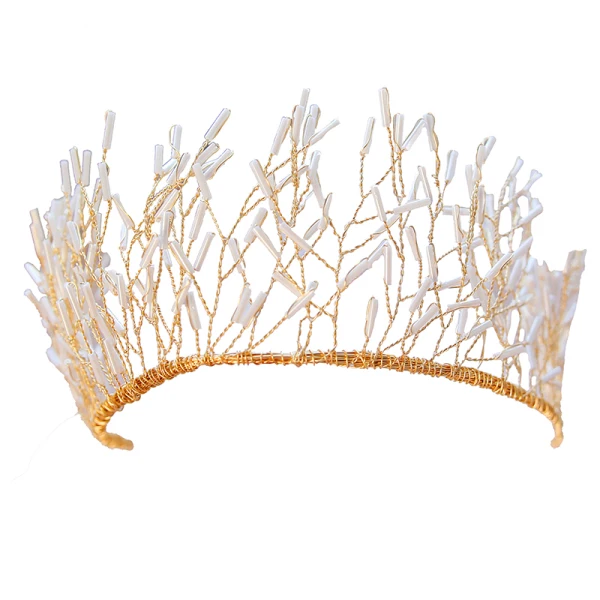 Fine Gull Tiara 2019 Metall Beading Har Tilbehor