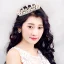 Piękne Złote Tiara 2019 Metal Perła Rhinestone Ozdoby Do Włosów Ślubne