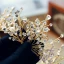 Proste / Simple Złote Tiara Akcesoria 2019 Metal Rhinestone Ozdoby Do Włosów Ślubne