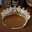 Classic Silver Tiara 2019 Metal Rhinestone Bridal Hair Accessories