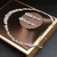 Affordable Silver Bridal Jewelry 2019 Metal Rhinestone Tiara Necklace Earrings Accessories