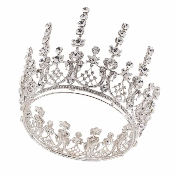 Vintage Gull Tiara Tilbehør 2019 Metall Rhinestone Har Tilbehor