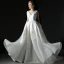 Modern / Fashion Ivory Wedding Dresses 2018 A-Line / Princess V-Neck Sleeveless Backless Ruffle Court Train