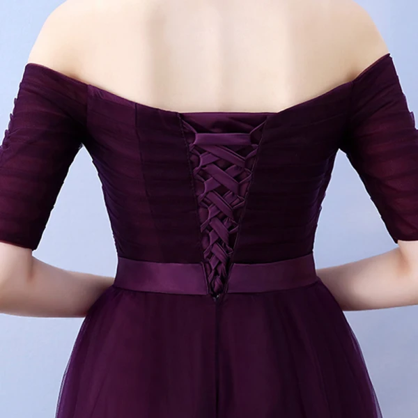 cheap grape bridesmaid dresses Grape Bridesmaid Dresses,High Neck Bridesmaid Dress,Simple Bridesmaid Dress,BD00257, US12 / Dark Navy