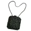 Unique Vert Foncé Paillettes Faux Diamant Soirée Métal Pochette 2022