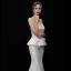 Schlicht Ivory / Creme Satin Brautkleider / Hochzeitskleider 2019 Meerjungfrau Bandeau Ärmellos Rückenfreies Lange Rüschen