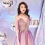 Elegante Lila Farbverlauf Abendkleider 2019 A Linie V-Ausschnitt Spaghettiträger Ärmellos Perlenstickerei Lange Rüschen Rückenfreies Festliche Kleider