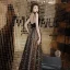 Modern / Fashion Black Evening Dresses  2019 A-Line / Princess Spaghetti Straps Sleeveless Beading Sash Appliques Star Floor-Length / Long Ruffle Backless Formal Dresses