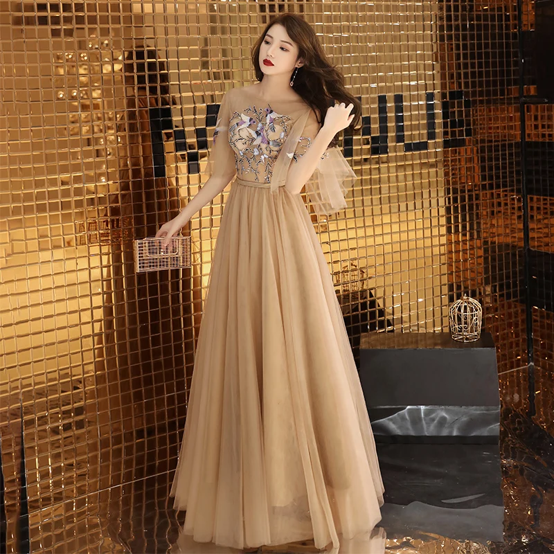 green emerald velvet dress Royal Blue Long Mermaid Prom Dresses 2019 Backless Gold Pageant Dress APD3253 main image 1