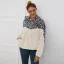 Fashion Casual Women Tops Leopard Hoodies 2021 Sweatshirts White Plush Loose Fall Winter Long Sleeve Hooded Street Wear