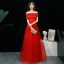 Affordable Black Evening Dresses  2019 A-Line / Princess Off-The-Shoulder Short Sleeve Floor-Length / Long Ruffle Backless Formal Dresses