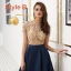 Luxury / Gorgeous Vintage / Retro Red See-through Evening Dresses  2019 A-Line / Princess High Neck Short Sleeve Rhinestone Beading Floor-Length / Long Ruffle Satin Formal Dresses
