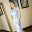 2 Pièces Bleu Ciel Satin Robe De Soirée 2019 Trompette / Sirène Titulaire Sans Manches Perlage Train De Balayage Dos Nu Robe De Ceremonie