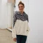 Fashion Casual Women Tops Leopard Hoodies 2021 Sweatshirts White Plush Loose Fall Winter Long Sleeve Hooded Street Wear