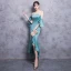 Modern / Fashion Jade Green See-through Evening Dresses  2018 Trumpet / Mermaid Scoop Neck Strapless 3/4 Sleeve Asymmetrical Ruffle Backless Formal Dresses