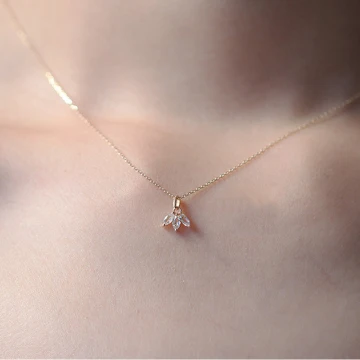 Modest Simple Gold Sterling Silver Prom Evening Party Necklaces Accessories 2023