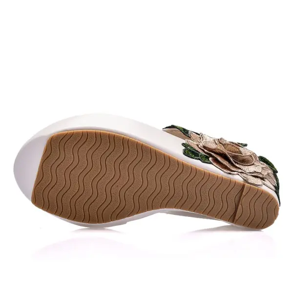 Bohême Blanche Plage Brodé Sandales Femme 2023 9 cm Talons Aiguilles Peep Toes / Bout Ouvert Sandales Talons Hauts