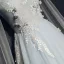 Élégant Bleu Ciel Robe De Bal 2018 Princesse Encolure Carrée Sans Manches Appliques En Dentelle Watteau Train Volants Dos Nu Robe De Ceremonie
