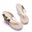 Bohême Blanche Plage Brodé Sandales Femme 2023 9 cm Talons Aiguilles Peep Toes / Bout Ouvert Sandales Talons Hauts
