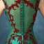 Chic / Belle Robe De Soirée 2017 Vert Foncé Tribunal Train Trompette / Sirène Encolure Dégagée Sans Manches Dos Nu Faux Diamant Perlage Paillettes Perle
