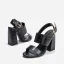 Vintage / Retro Brown Street Wear Womens Sandals 2022 Ankle Strap 11 cm Thick Heels Open / Peep Toe High Heels Sandals