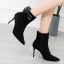 Mote Brun Sløyfe Gateklær Boots Dame 2022 8 cm Stiletthæler Spisse Boots