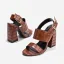 Chic / Beautiful Black Street Wear Womens Sandals 2022 11 cm Thick Heels Open / Peep Toe Sandals High Heels