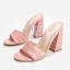 Sexy Beige Street Wear Womens Sandals High Heels 2022 11 cm Thick Heels Open / Peep Toe Sandals
