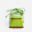 Modest / Simple Lime Green Casual Lace-up Womens Sandals 2022 5 cm Thick Heels Open / Peep Toe Sandals High Heels