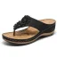 Eenvoudige Zwarte Zomer Strand Pantoffel & Slippers 2020 Peep Toe Platte Damesschoenen