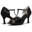 Chic / Beautiful White Prom Latin Dance Shoes 2021 T-Strap 7 cm Stiletto Heels Pointed Toe Womens Sandals High Heels