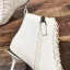 Fashion Black Street Wear Ankle Womens Boots 2020 Leather 7 cm Stiletto Heels Pointed Toe Boots