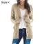 Comfortable Blushing Pink Fall Winter Street Wear Knitting Sweaters 2021 Loose Long Sleeve Women Tops