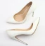 Schöne Weiß Cocktail Abend Pumps 2021 12 cm Stilettos Spitzschuh Pumps Hochhackige