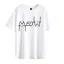 Lovely Summer White Loose Street Wear Cotton T-Shirts 2021 Scoop Neck Short Sleeve Women's Tops T-shirt