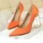 Chic / Beautiful Red Casual Satin Pumps 2020 10 cm Crystal Thick Heels Pointed Toe Pumps